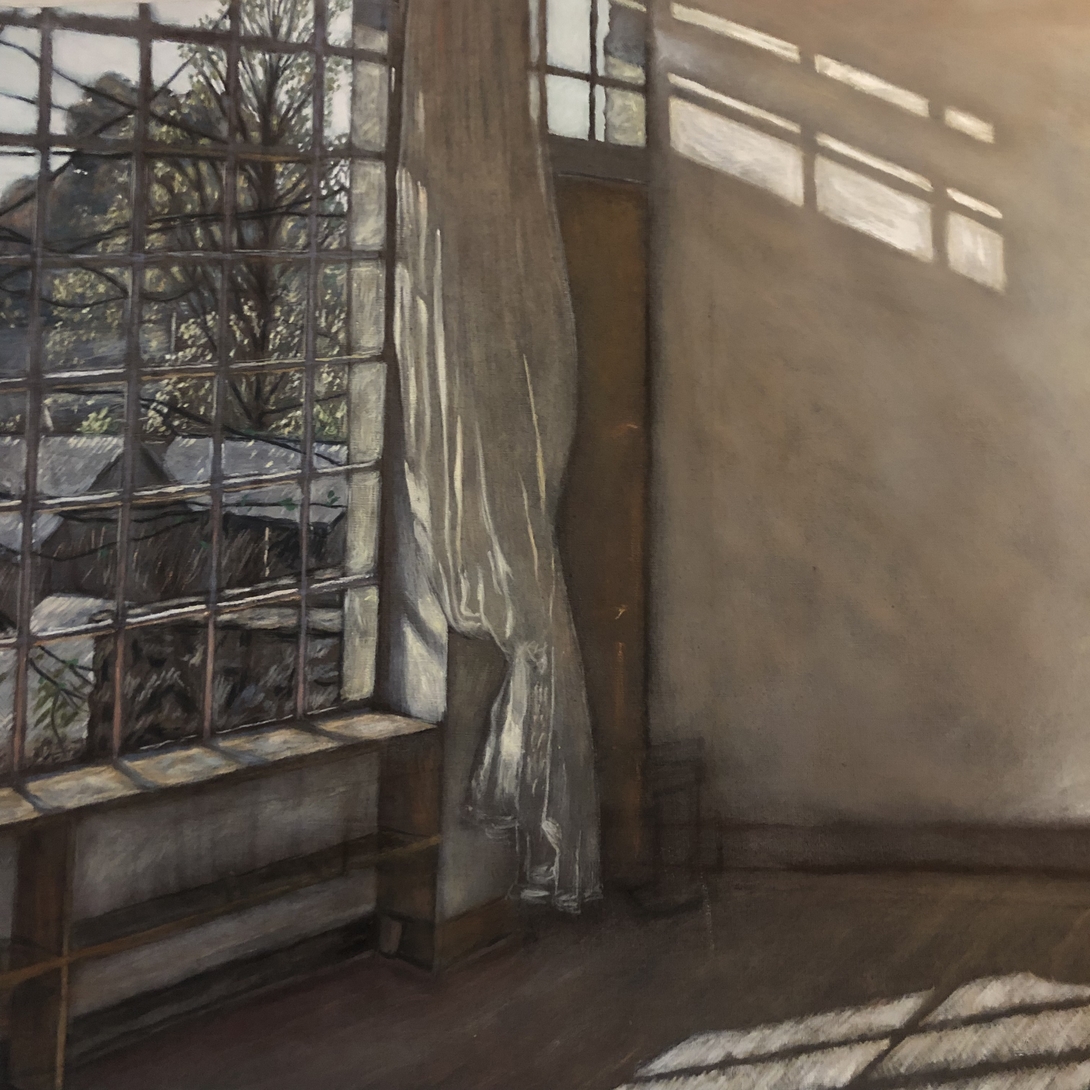 Fontaine Daniel - Dans la classe les fenêtres donnent sur le village