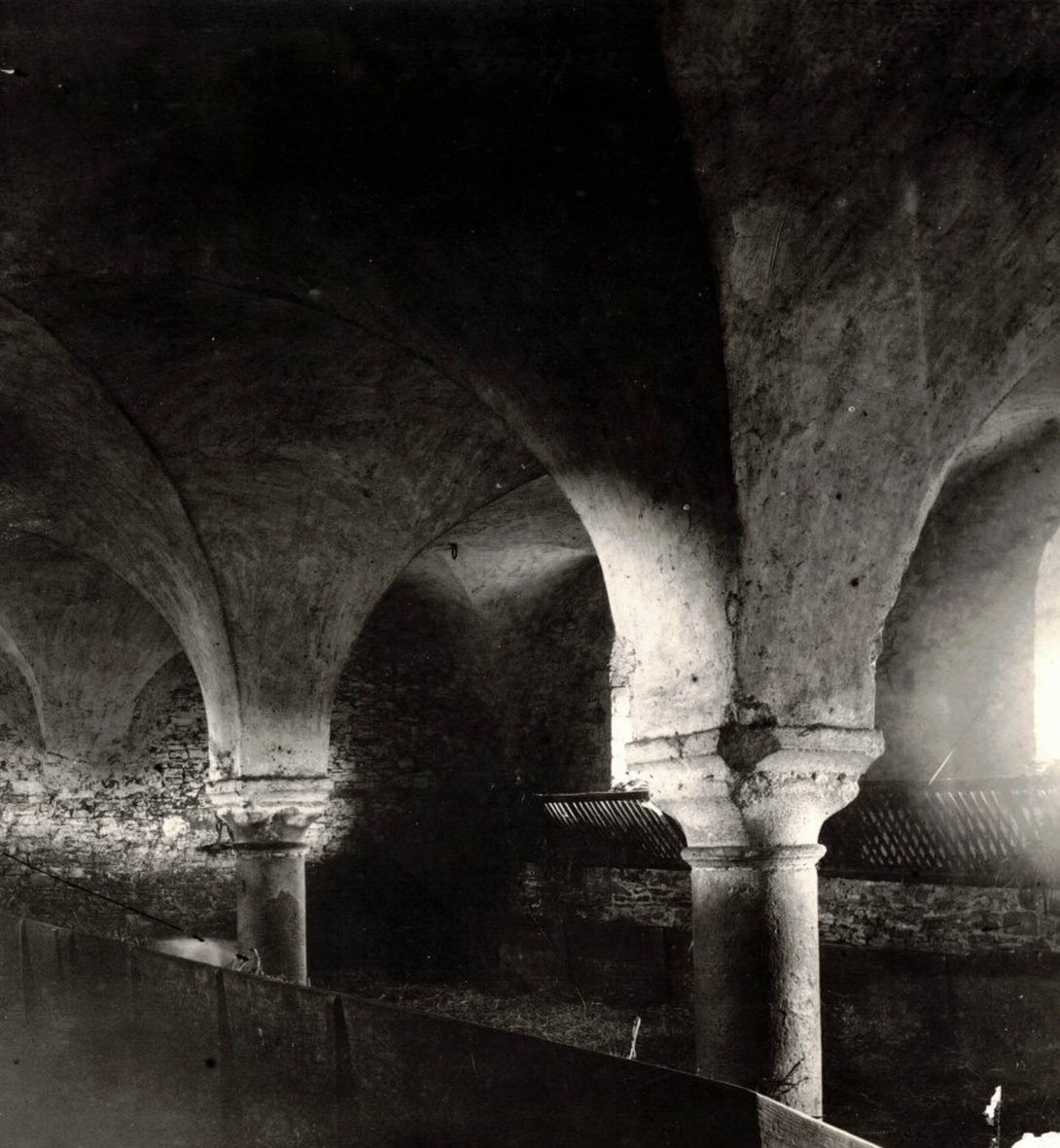 Abbaye de Clairmont - Le cellier des convers