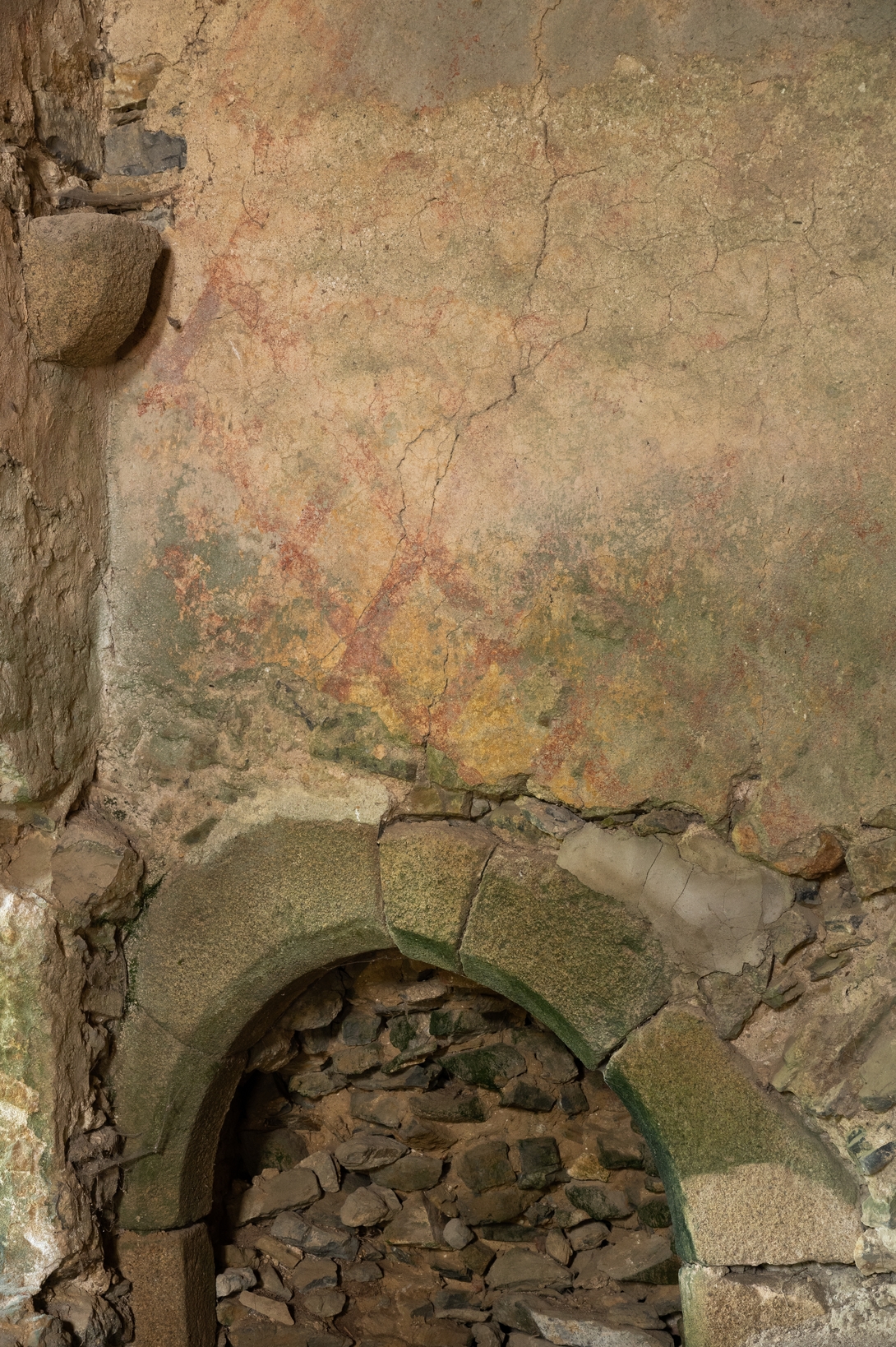 Château de la Grande Courbe - La Grande Courbe vers 1380