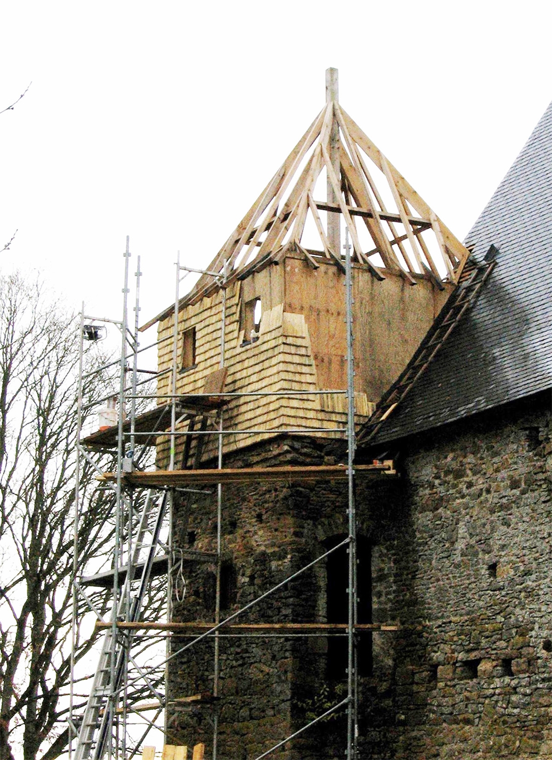 Château de la Grande Courbe - La Tour de guet