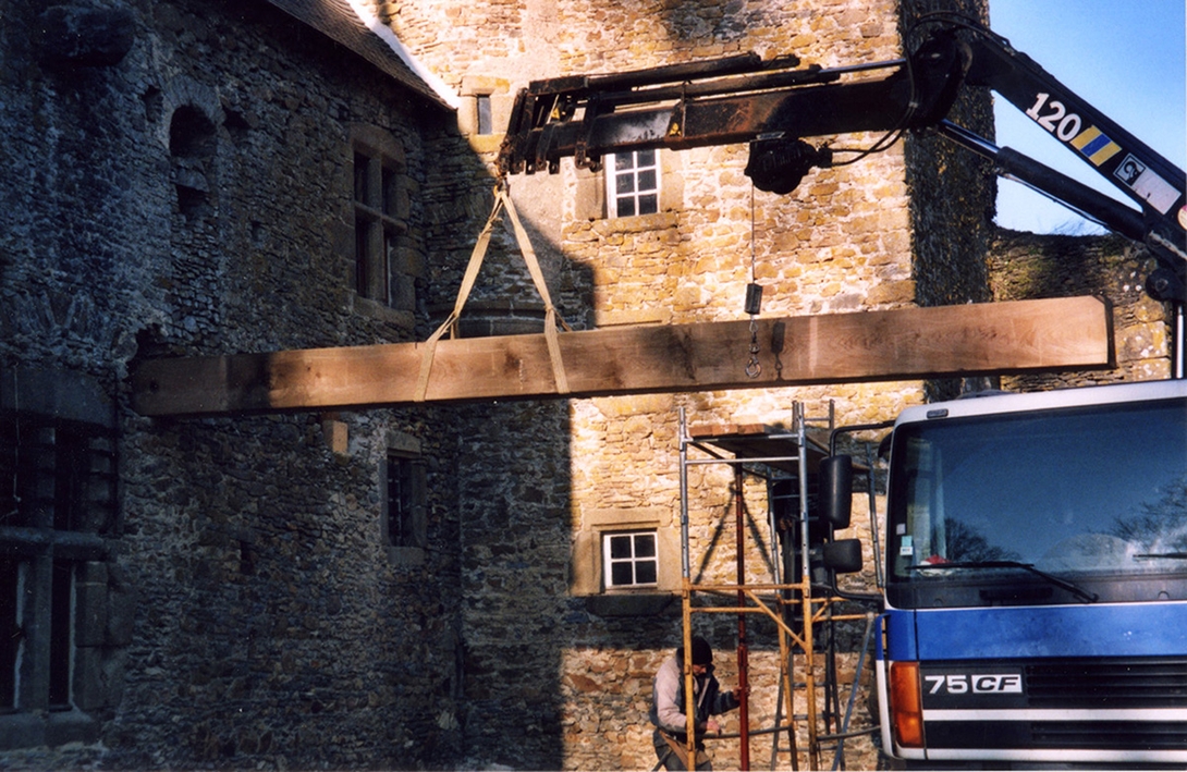 Château de la Grande Courbe - La Grande Courbe en 1423