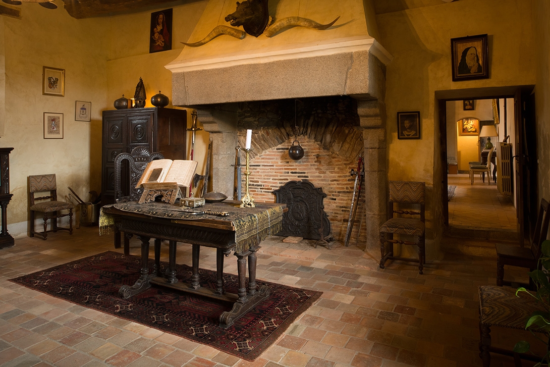 Château de la Grande Courbe - La Grande Courbe en 1481